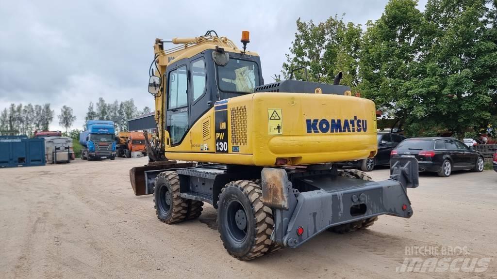 Komatsu PW 130-7K Колесни екскаватори