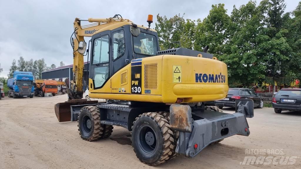 Komatsu PW 130-7K Колесни екскаватори