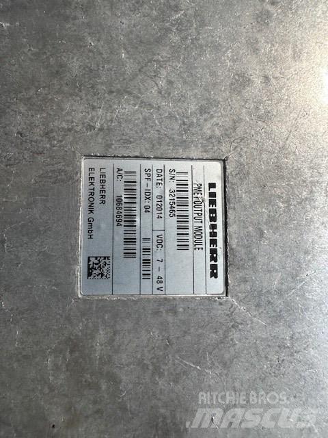 Liebherr L 580 Електроники