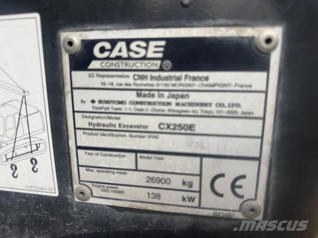 CASE CX 250 E Верижен екскаватор