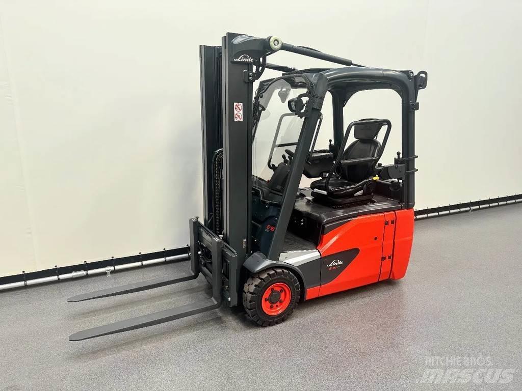 Linde 386 E 16-02 Електрически вилични кари-повдигачи