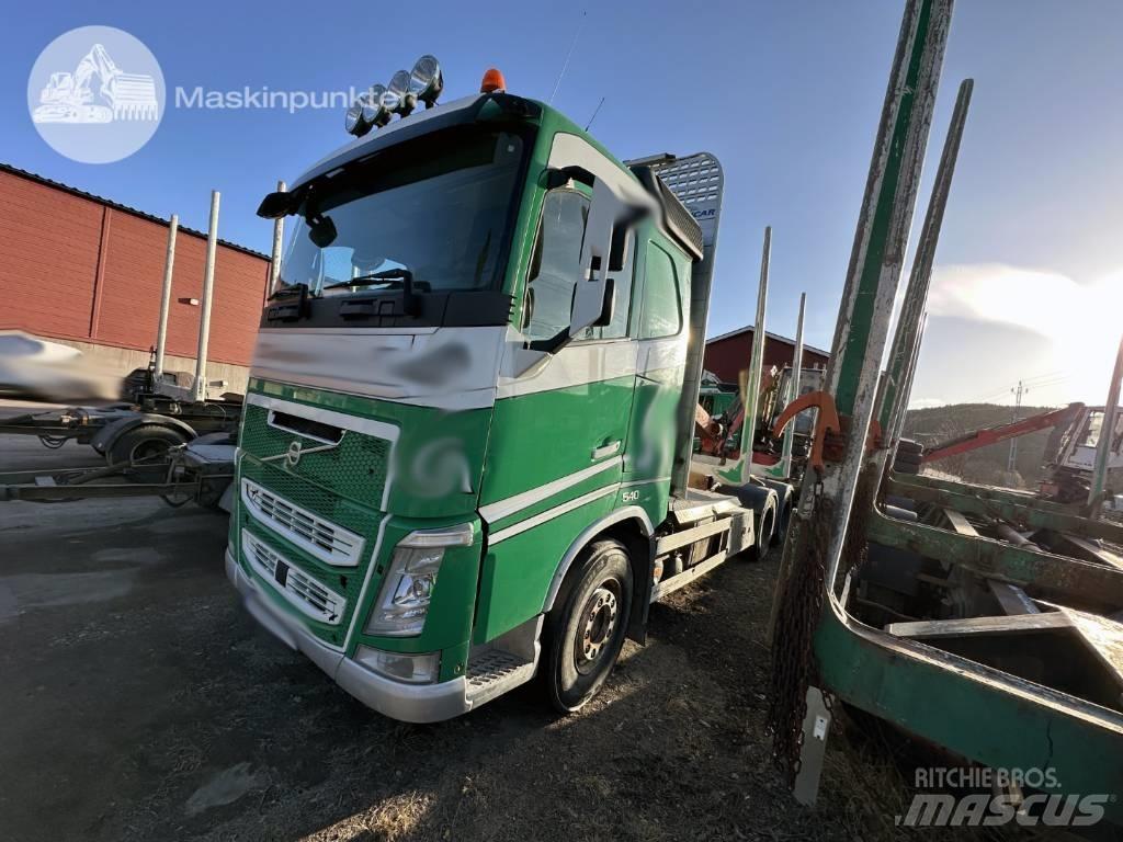 Volvo FH 540 За превоз на дървени трупи