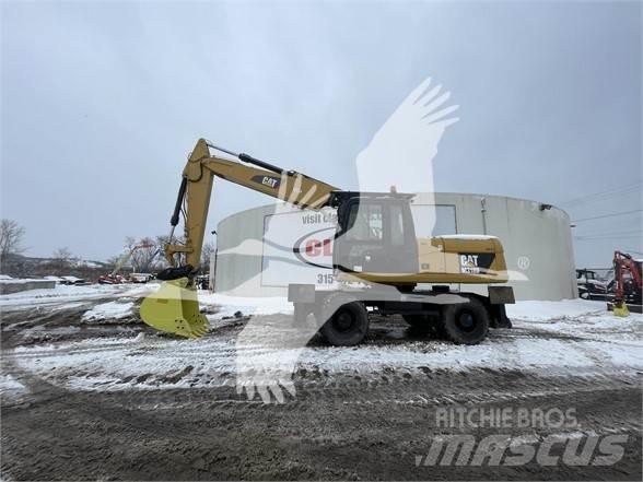 CAT M318D Колесни екскаватори