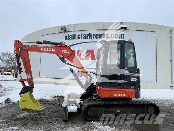 Kubota U55-5 Мини екскаватори < 7 т