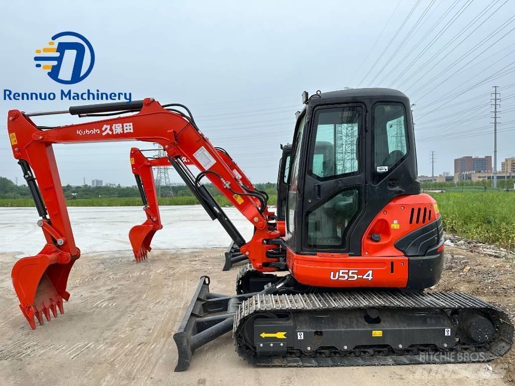Kubota U 55-4 Мини екскаватори < 7 т