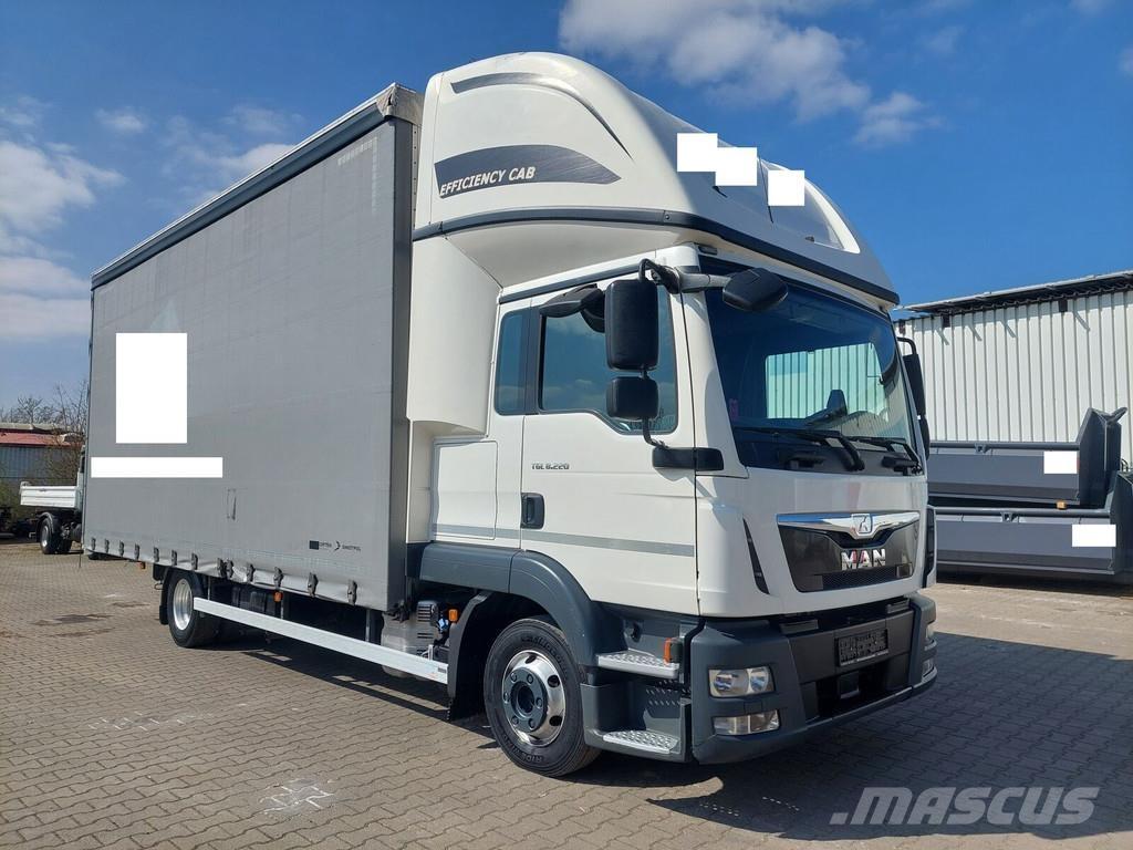 MAN TGL 8.220 Брезентови камиони
