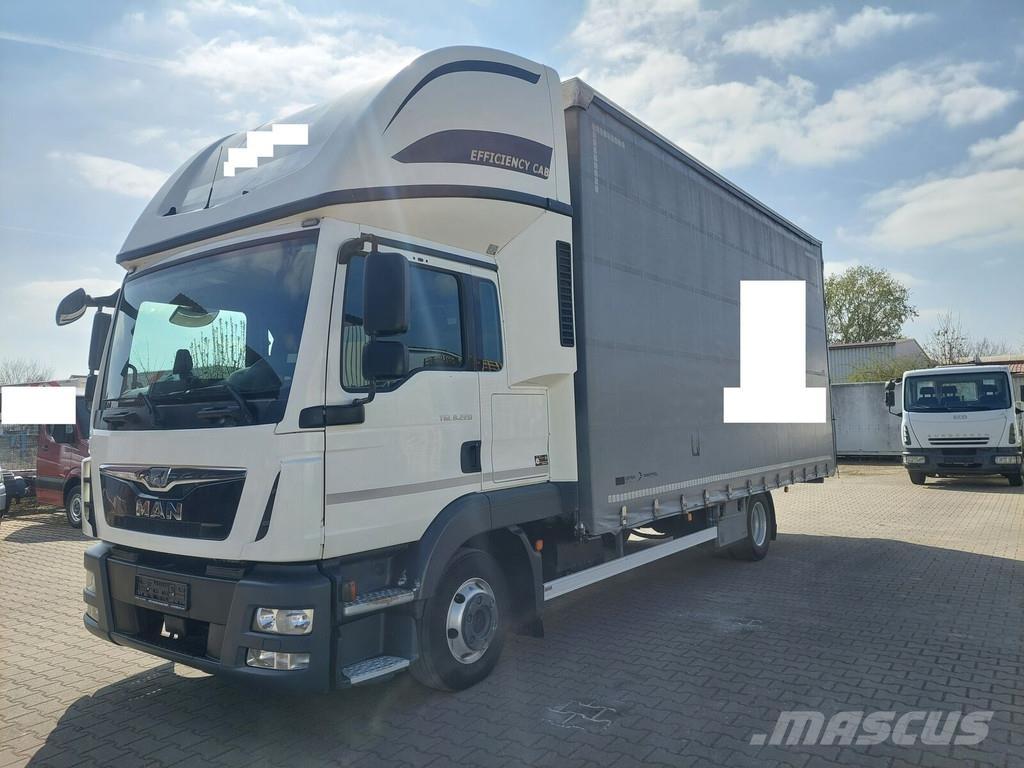 MAN TGL 8.220 Брезентови камиони
