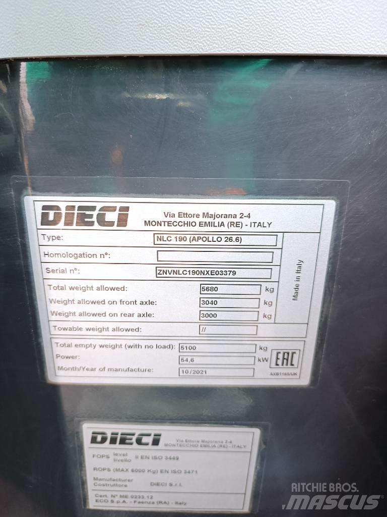 Dieci Apollo 26.6 Телескопични товарачи