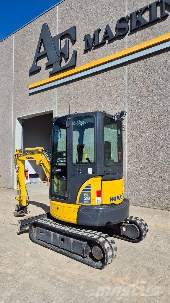 Komatsu PC 26 MR-3 Мини екскаватори < 7 т