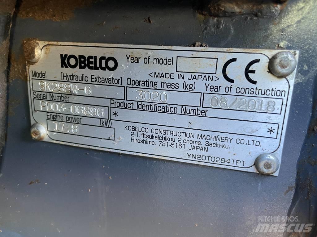 Kobelco SK 28 SR Мини екскаватори < 7 т