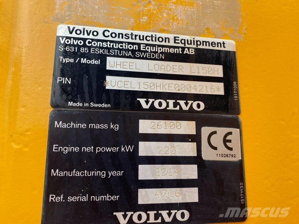 Volvo L 150 H Колесни товарачи