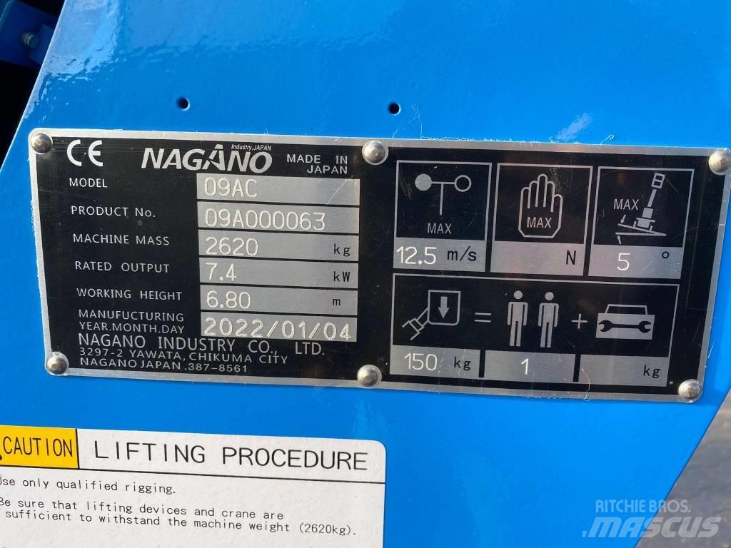 Nagano 09 AC Съчленени стрелови подемници