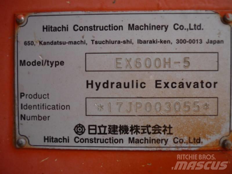 Hitachi EX 600 H-5 Верижен екскаватор