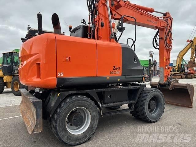 Hitachi ZX 140 W-5 Колесни екскаватори