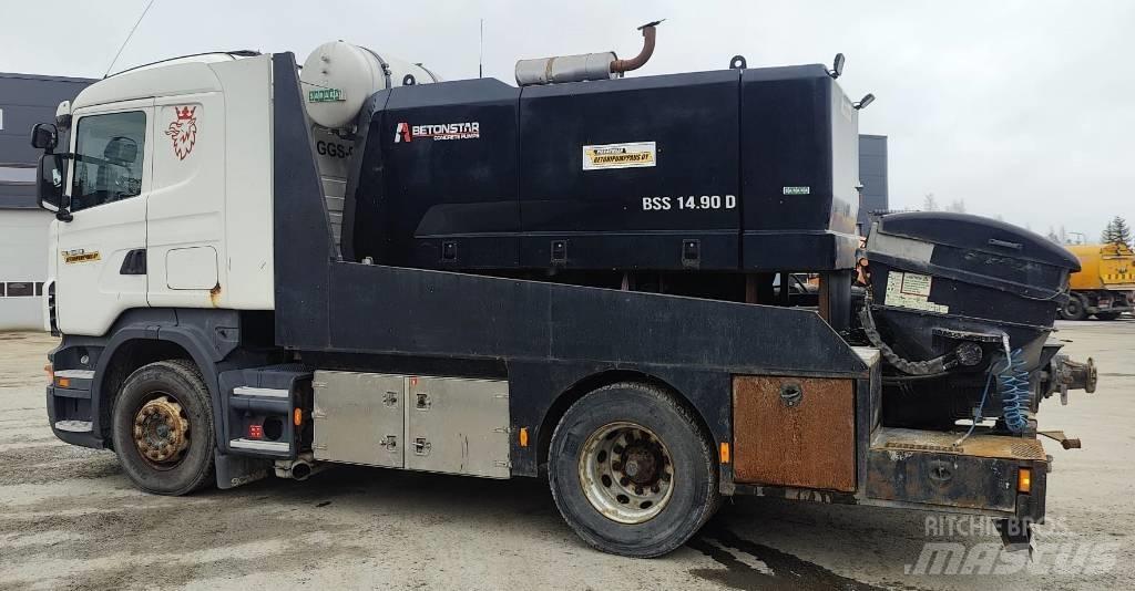 Scania R Бетонопомпи
