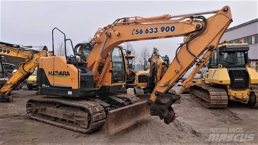 Hyundai R125 Верижен екскаватор