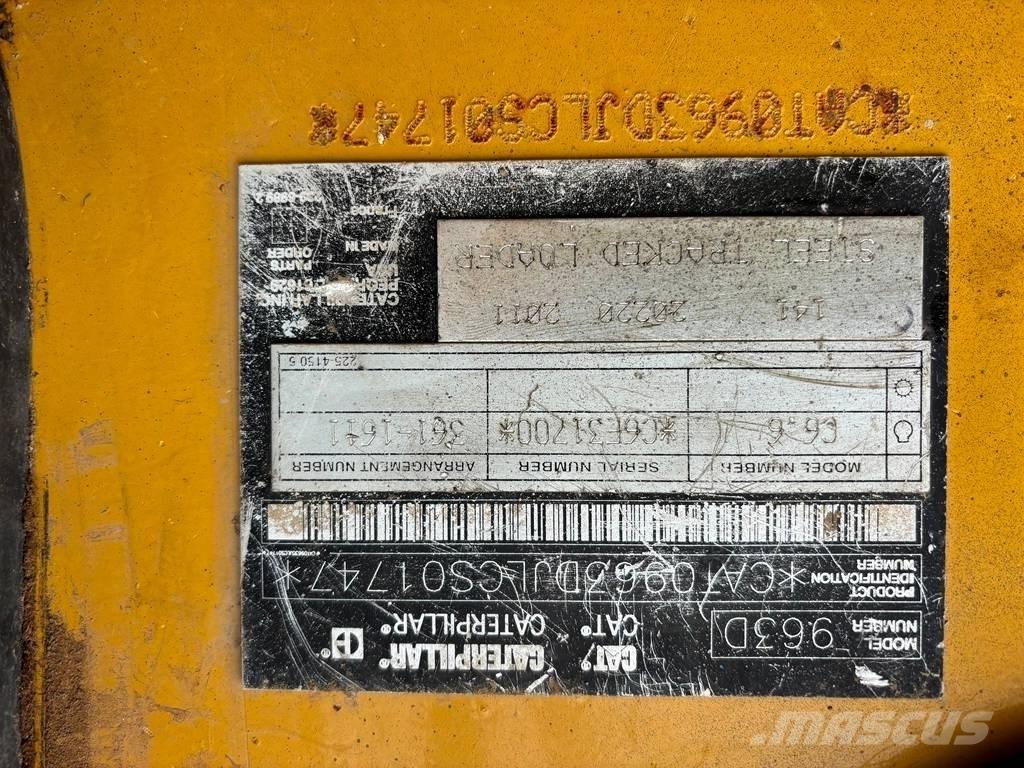 CAT 963 D Верижен товарач