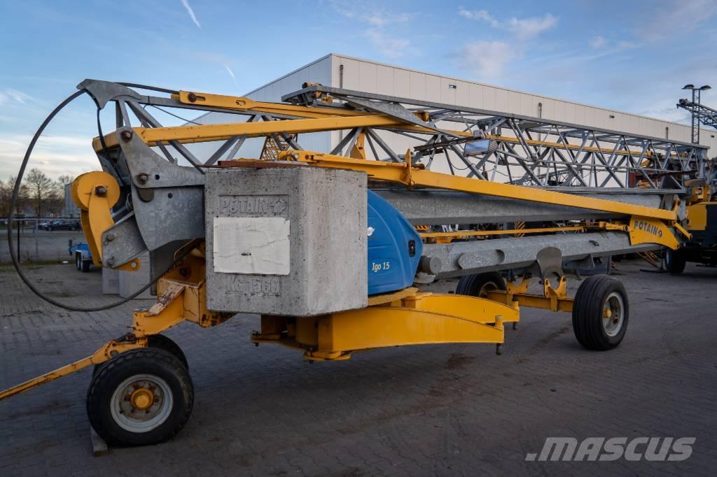 Potain Igo 15 Самоповдигащи кранове