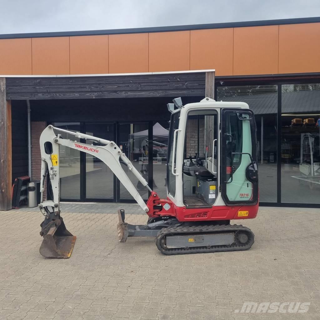 Takeuchi TB 216 Мини екскаватори < 7 т