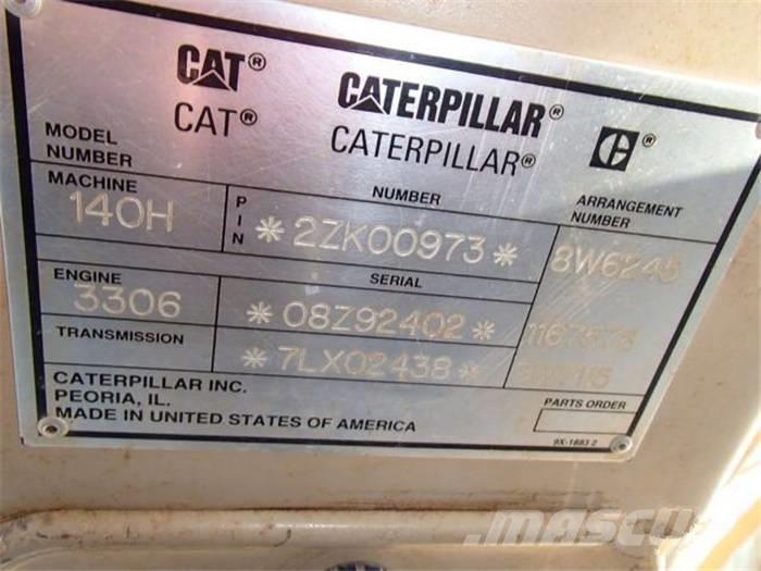 CAT 140 H Грейдери