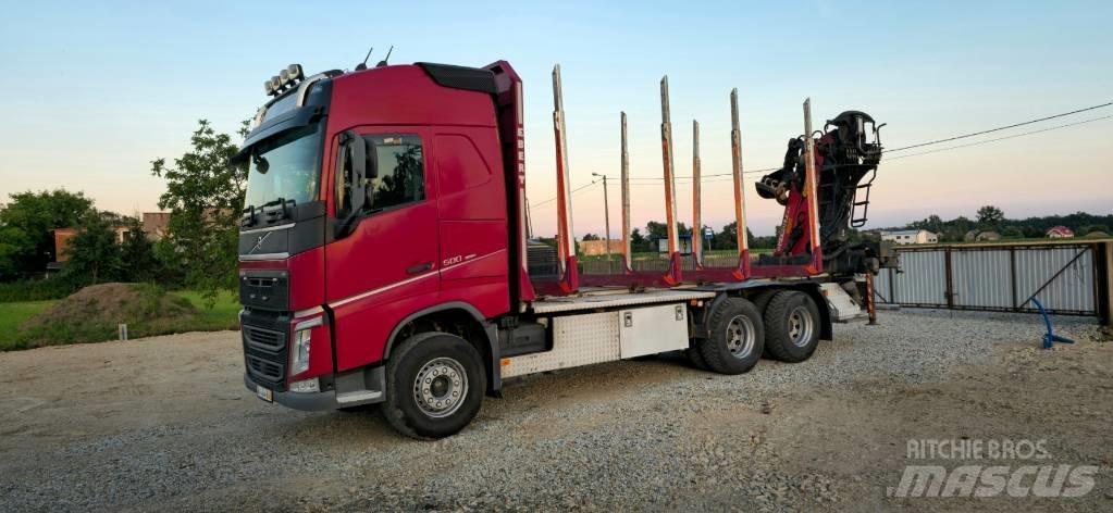 Volvo FH 13 500 За превоз на дървени трупи