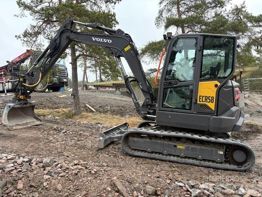 Volvo ECR58F Мини екскаватори < 7 т