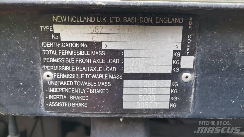 New Holland M160 Трактори