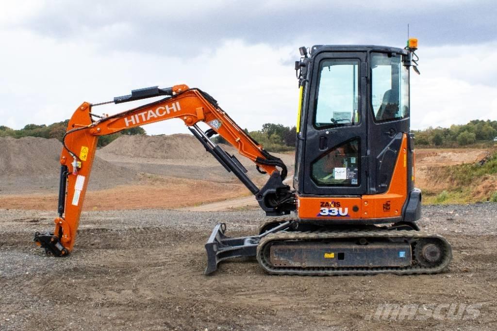 Hitachi ZX33U-6 Мини екскаватори < 7 т