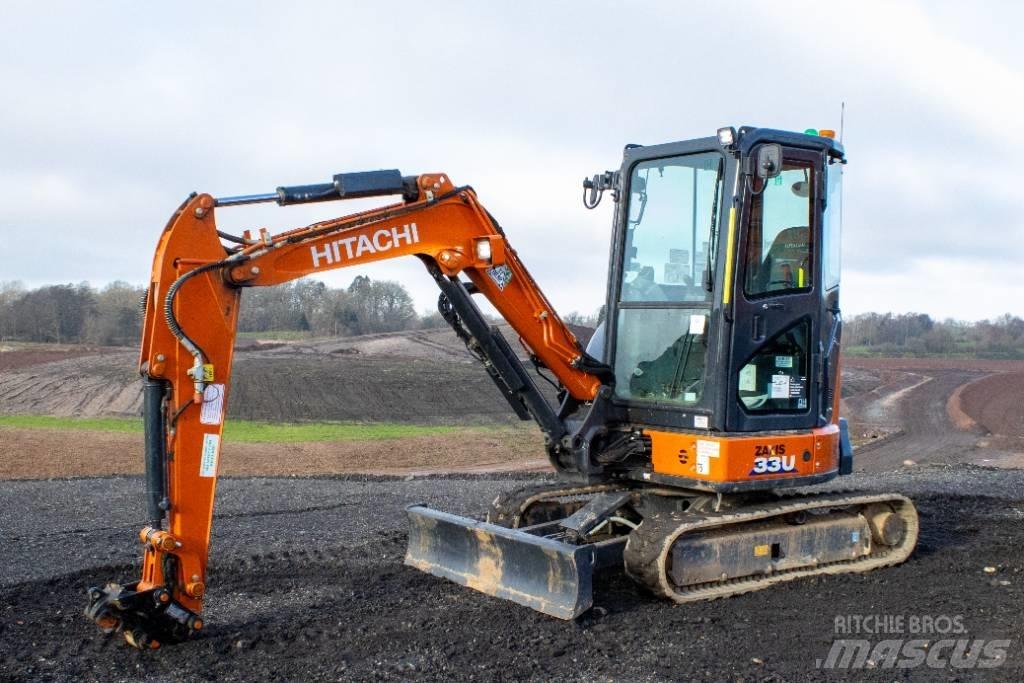 Hitachi ZX33U-6 Мини екскаватори < 7 т