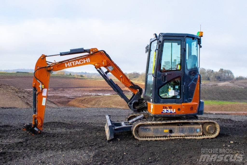 Hitachi ZX33U-6 Мини екскаватори < 7 т