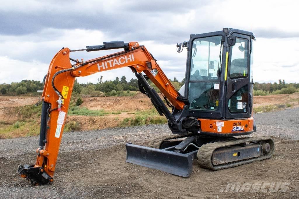 Hitachi ZX33U-6 Мини екскаватори < 7 т