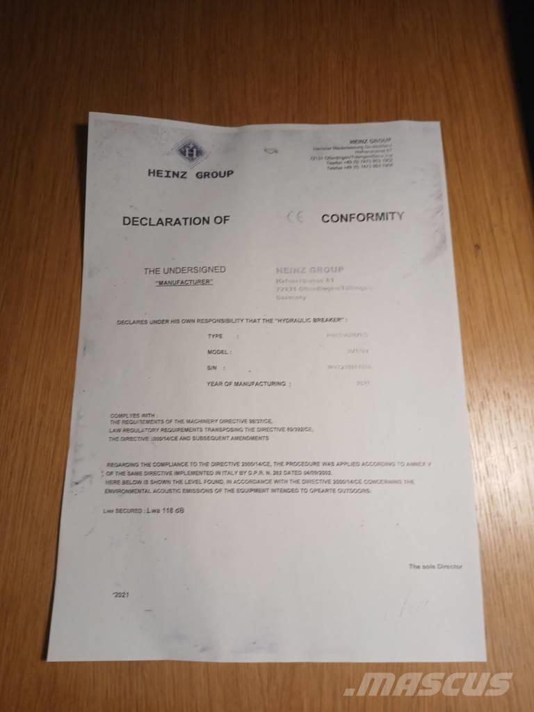 Mustang HM1900 Чукове/Раздробители
