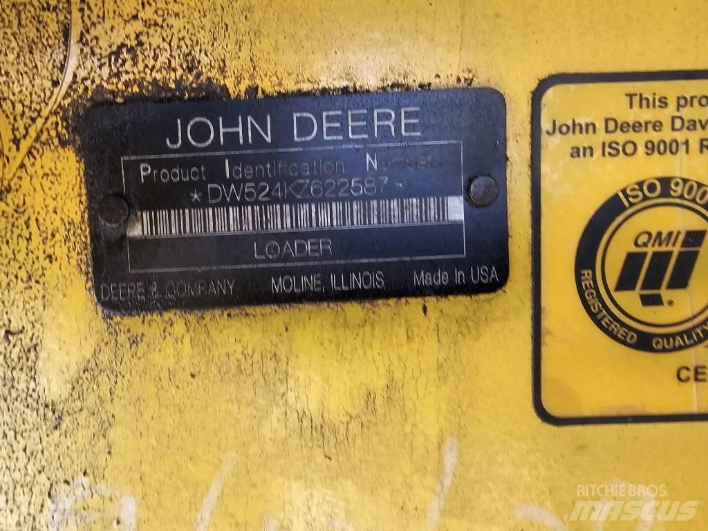 John Deere 524 K Колесни товарачи