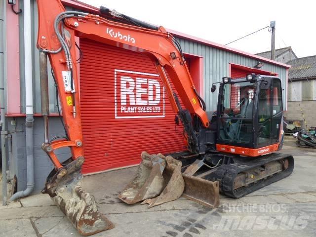 Kubota KX 080-4 Средни екскаватори 7т - 12т