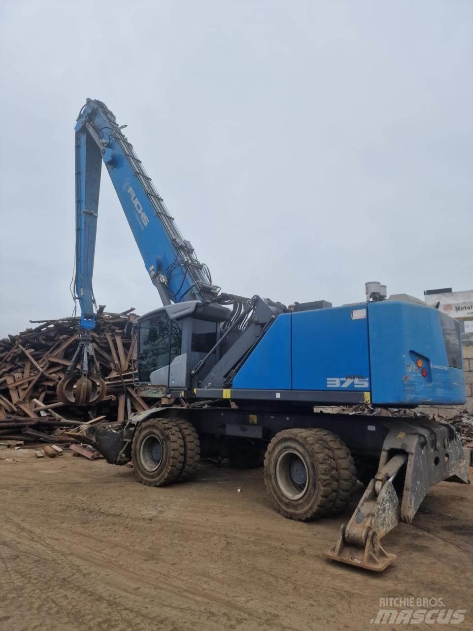Fuchs MHL 375 S5 Колесни екскаватори