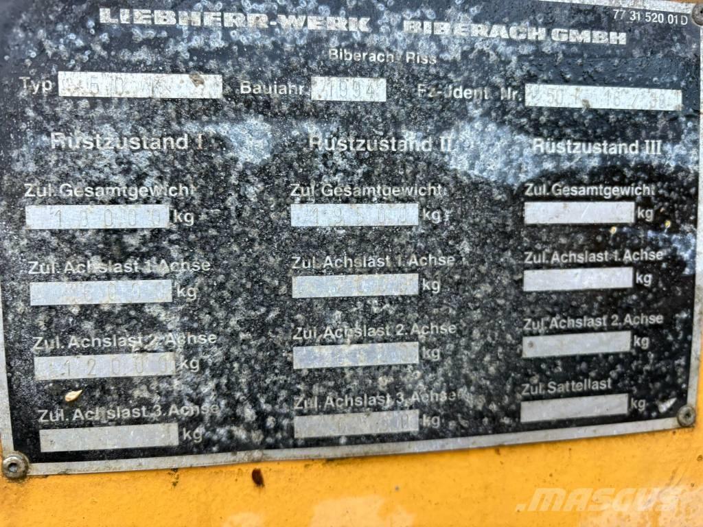 Liebherr 50 K Мачтови кранове