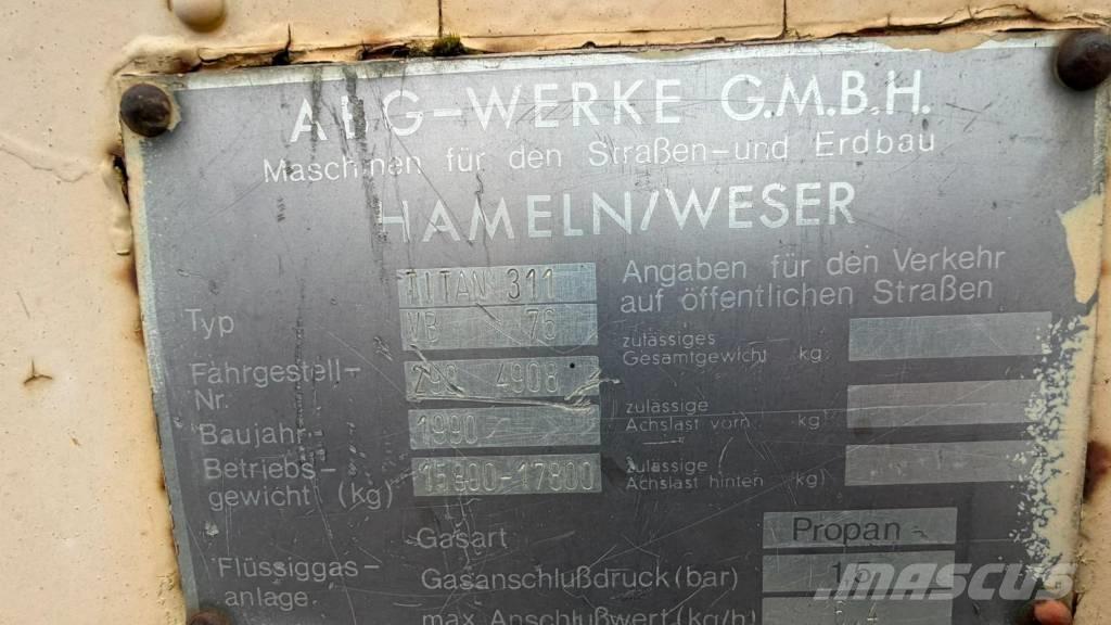 ABG Titan 311 Машини за асфалт