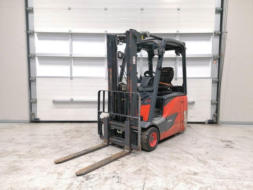 Linde E16H-02 Електрически вилични кари-повдигачи