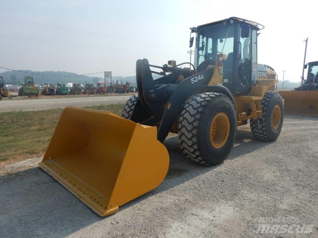John Deere 524K Колесни товарачи