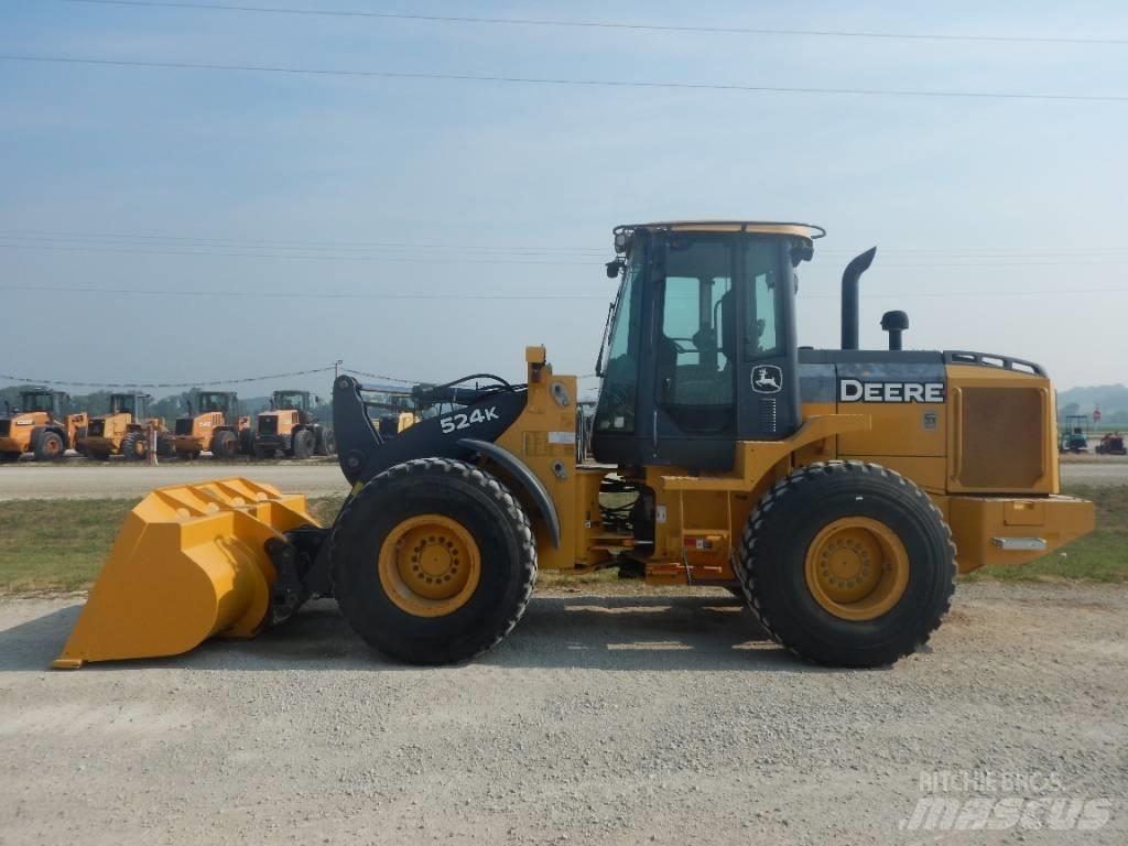 John Deere 524K Колесни товарачи