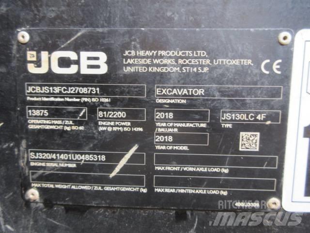 JCB JS130LC Plus+ Верижен екскаватор