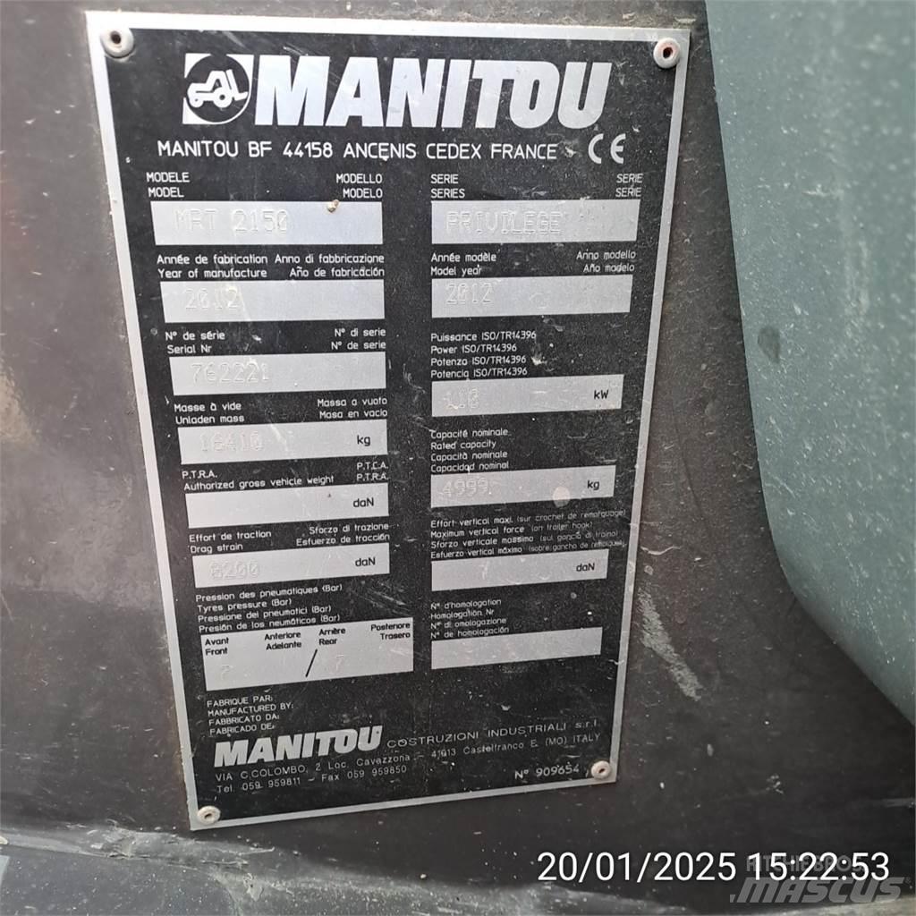 Manitou 2150MRT Телескопични товарачи
