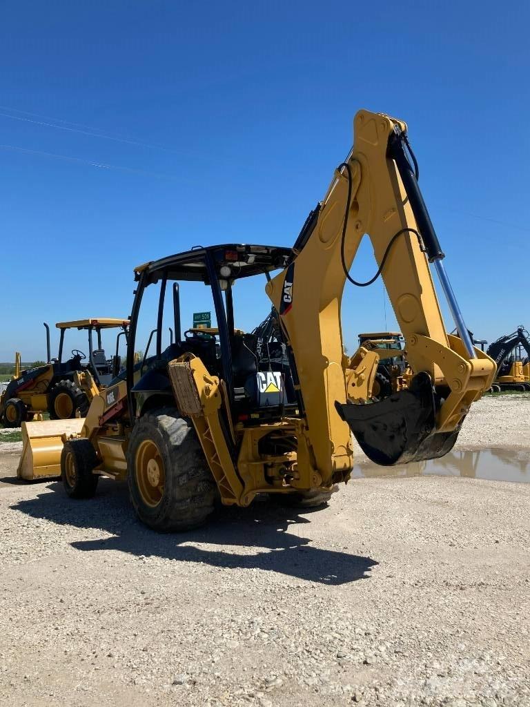 CAT Backhoe 416E Товарач със заден ексватор
