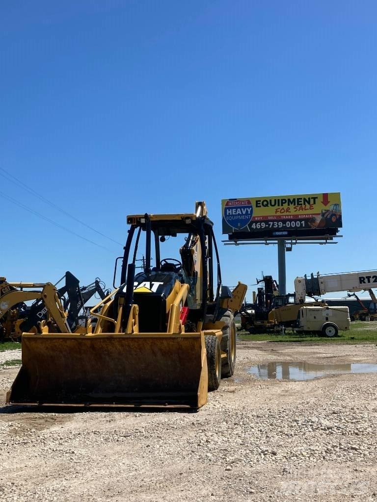 CAT Backhoe 416E Товарач със заден ексватор