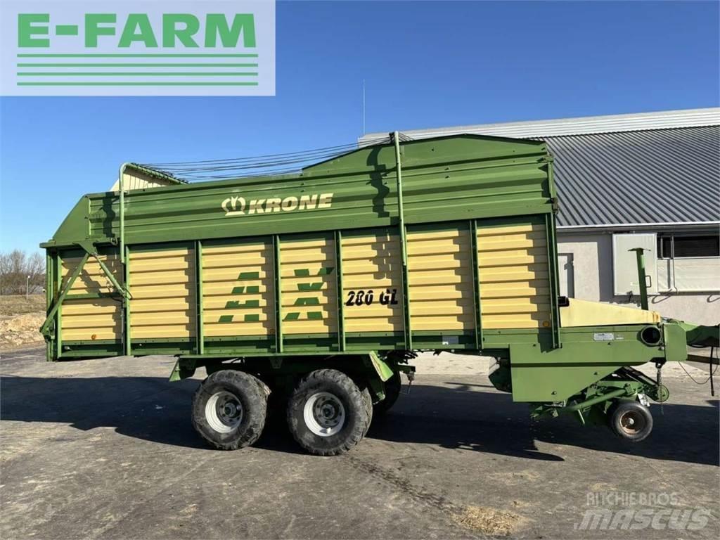 Krone AX 280 GL Ремаркета за зърно / силаж
