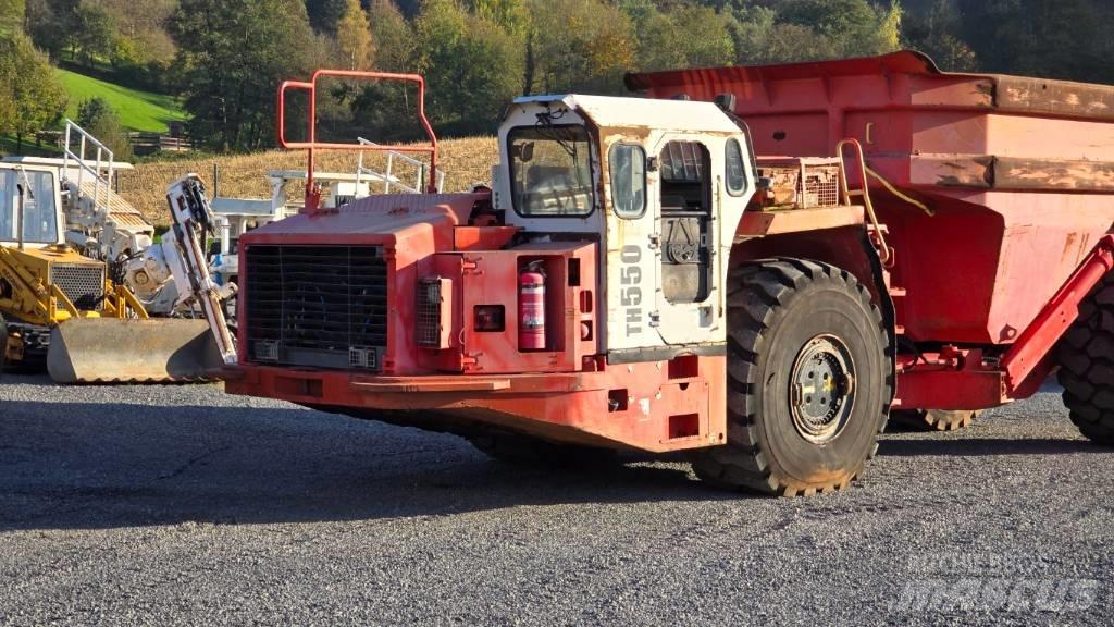 Sandvik TH550 Подземни камиони и самосвали за минната промишленост