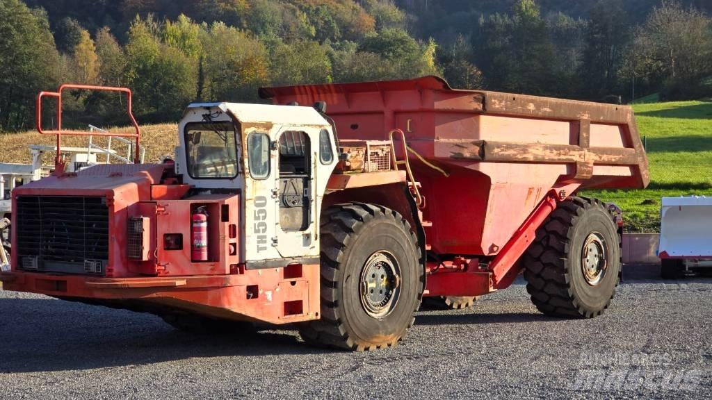 Sandvik TH550 Подземни камиони и самосвали за минната промишленост