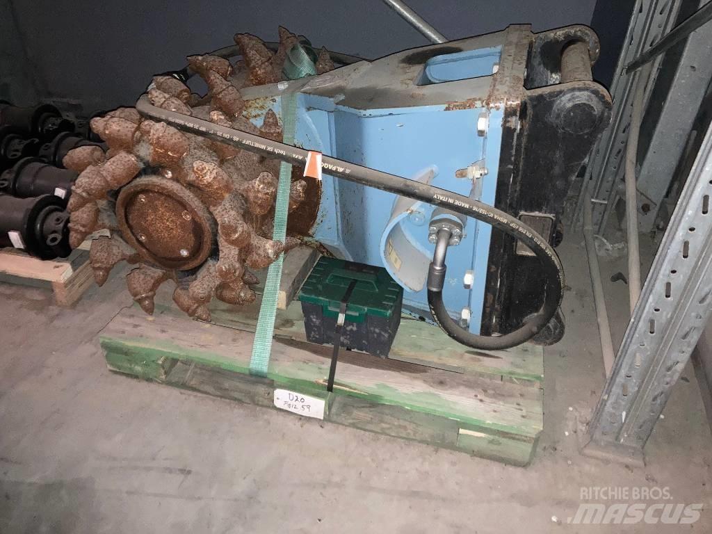 Rockwheel D20-G-ROG Машини за студено раздробяване на асфалт