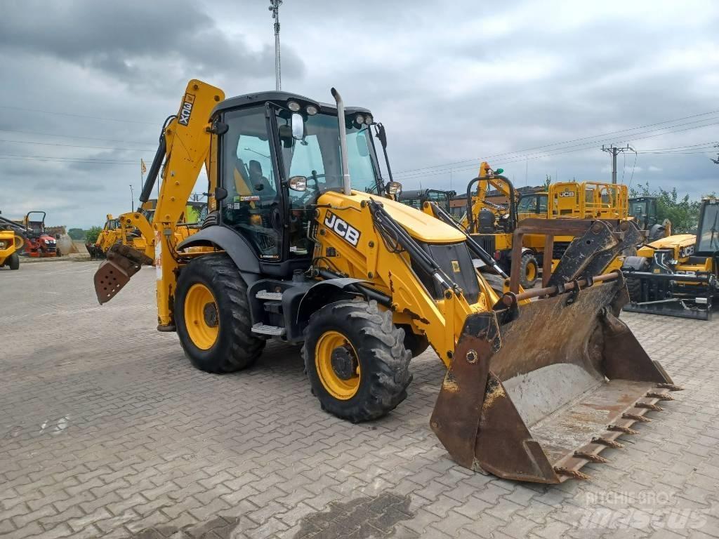 JCB 3 CX Товарач със заден ексватор