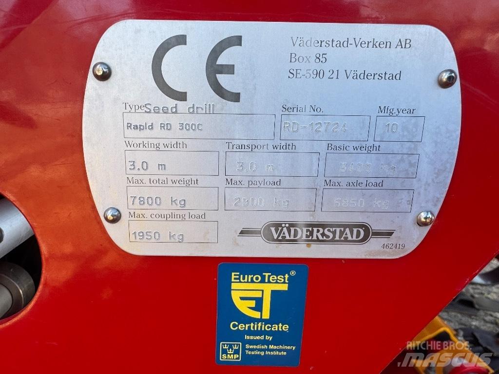 Väderstad Rapid 300C Комбинирани редосеялки